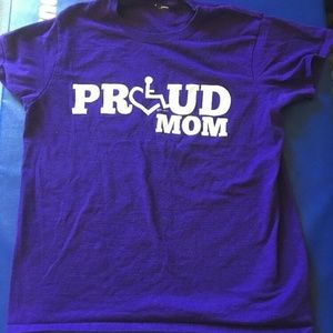3E Love Proud Mom T shirt Women's Small